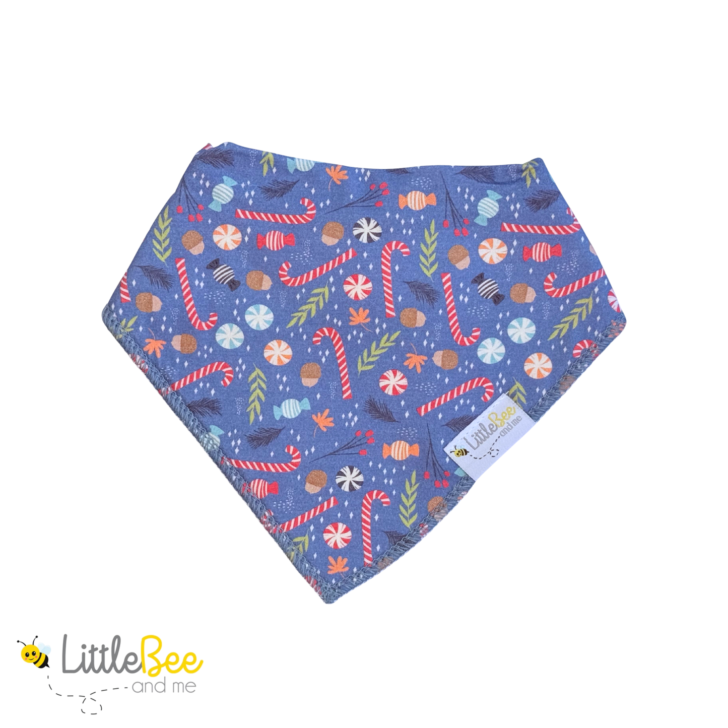 Merry Little Bee – Limited Edition Christmas Bandana Bibs (2-Pack)