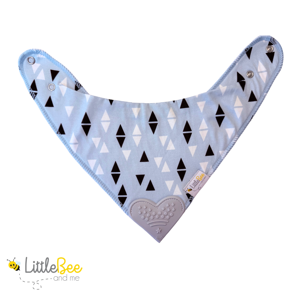 Sail & Sky – Organic Bandana Teether Bibs (Set of 4)