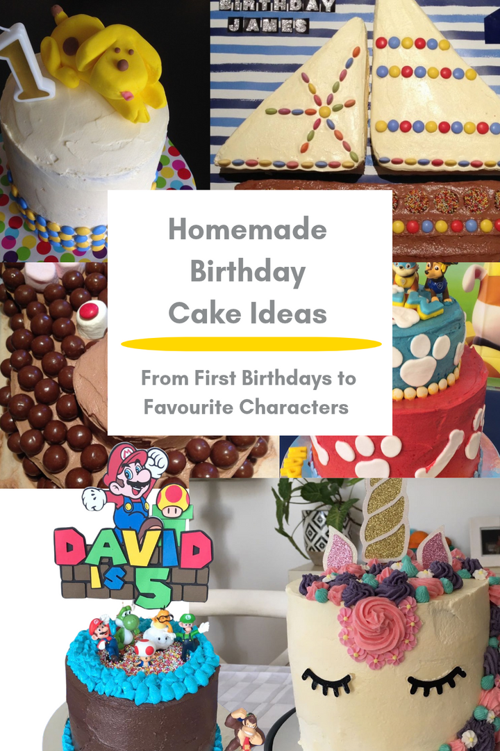 Birthday Cake Ideas for Little Ones | Easy Homemade Cakes