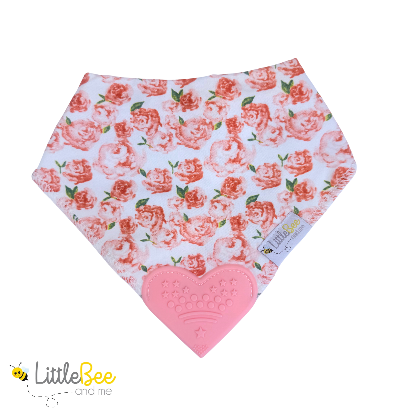 Bloom & Bee – Organic Bandana Teether Bibs (Set of 4)