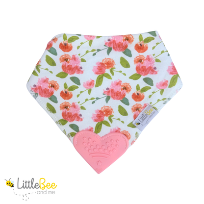 Bloom & Bee – Organic Bandana Teether Bibs (Set of 4)