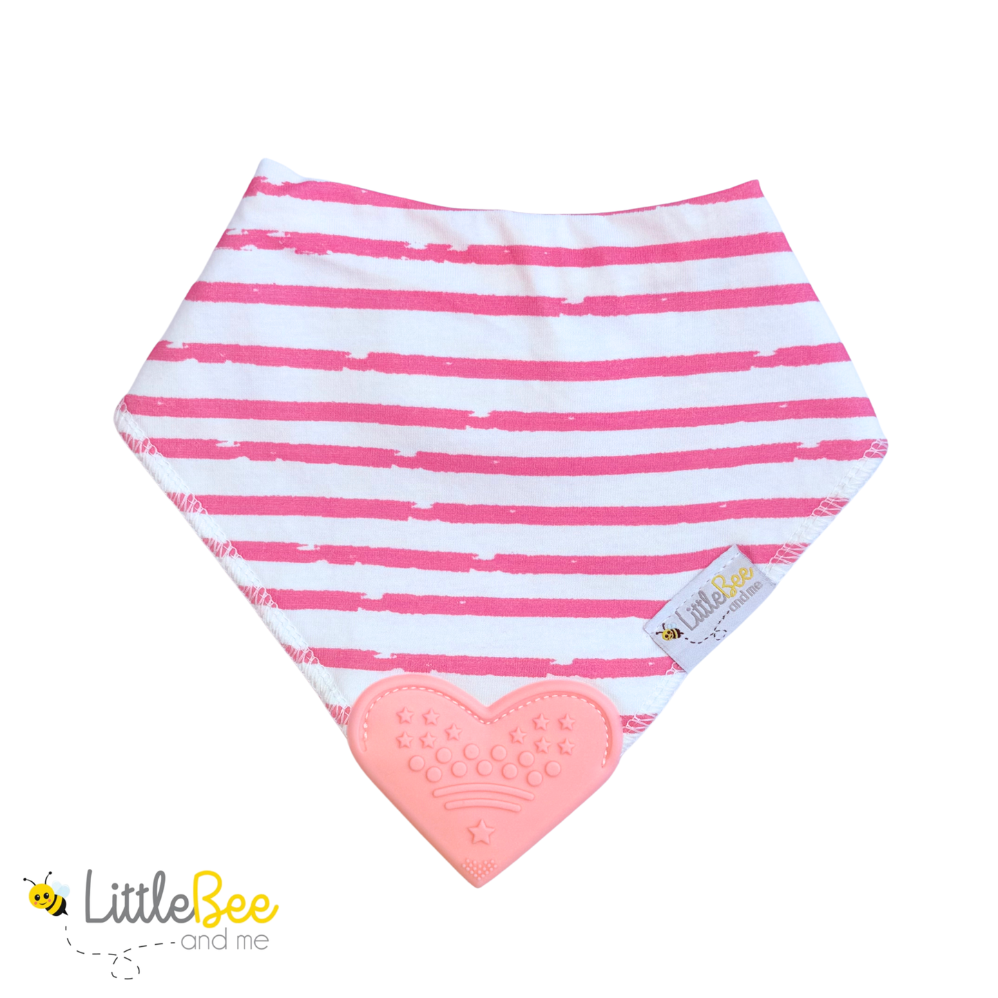 Petal & Plum – Organic Bandana Teether Bibs (Set of 4)