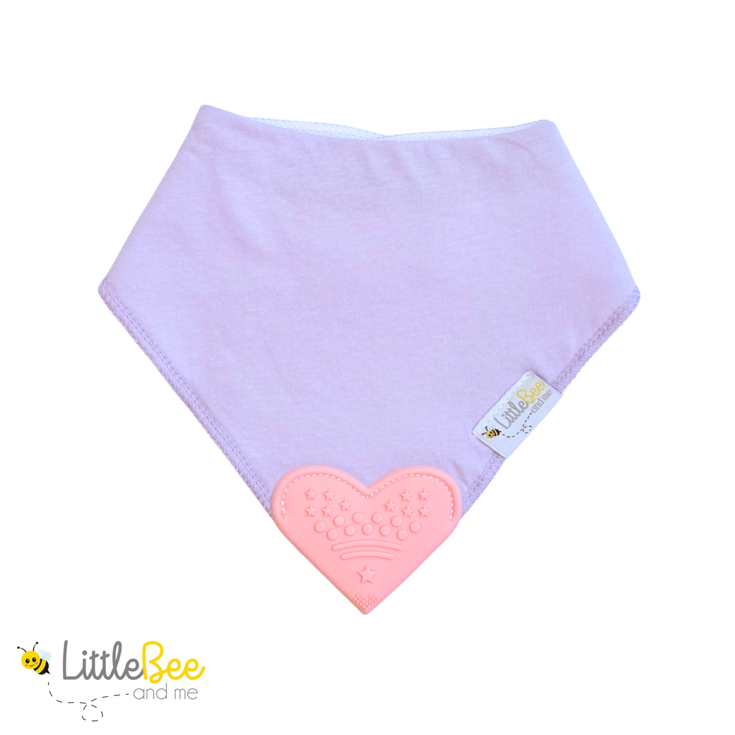 Petal & Plum – Organic Bandana Teether Bibs (Set of 4)