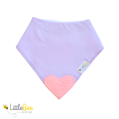 Petal & Plum – Organic Bandana Teether Bibs (Set of 4)