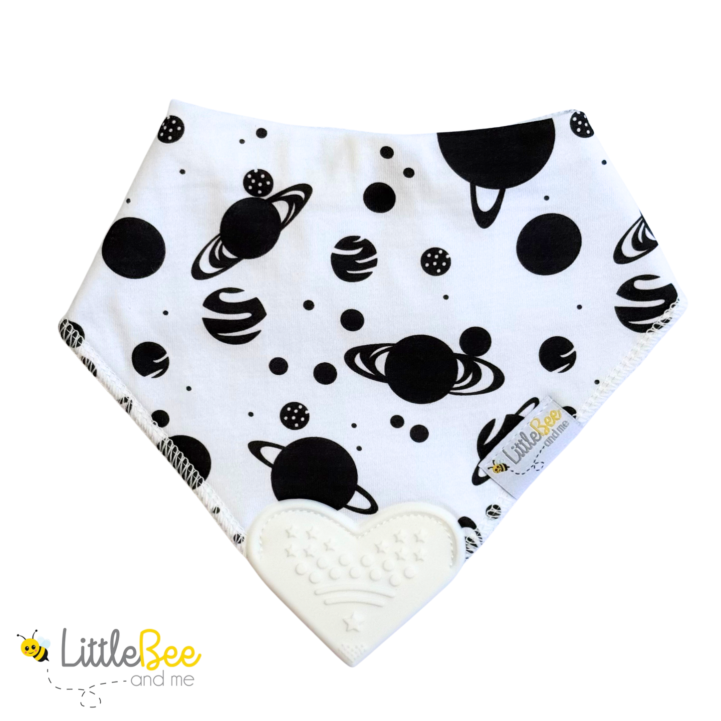 Heroes & Galaxies – Organic Bandana Teether Bibs (Set of 4)