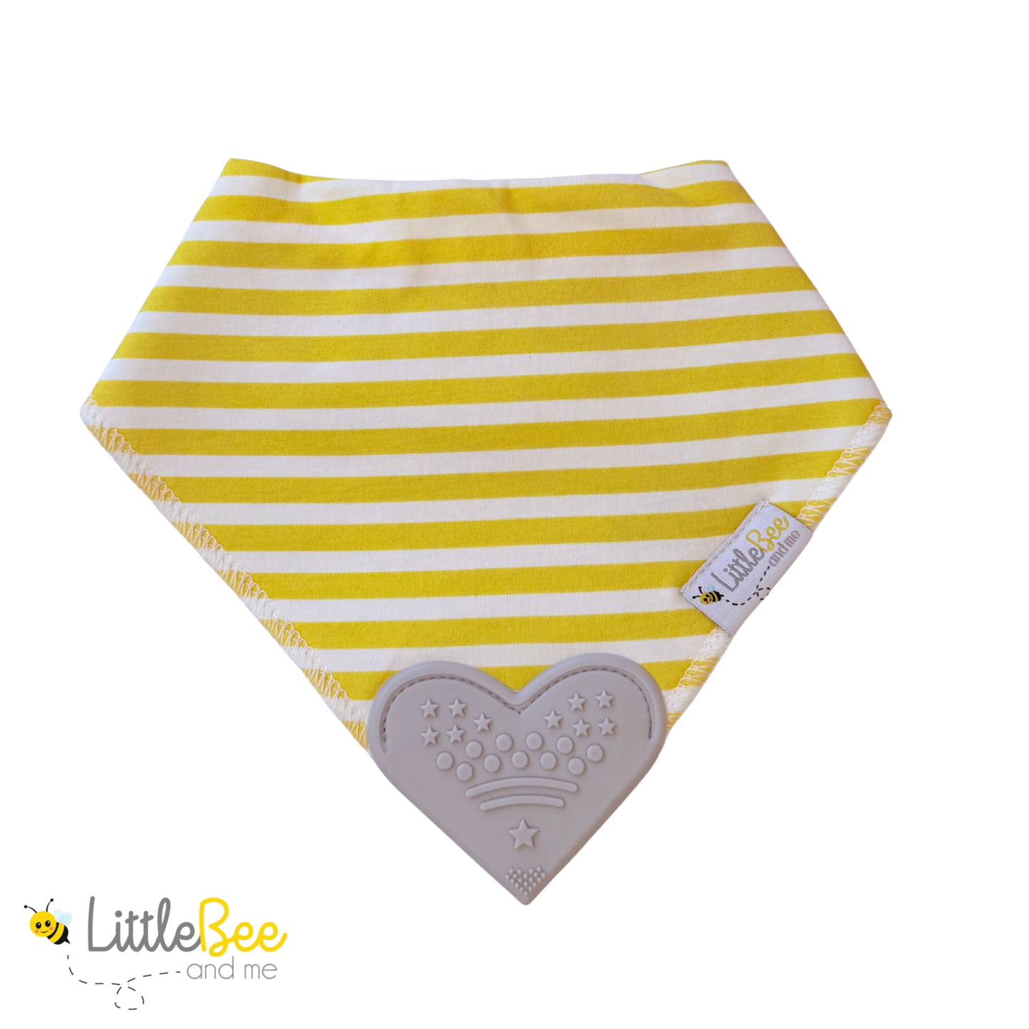 Buzz & Beam – Organic Bandana Teether Bibs (Set of 4)