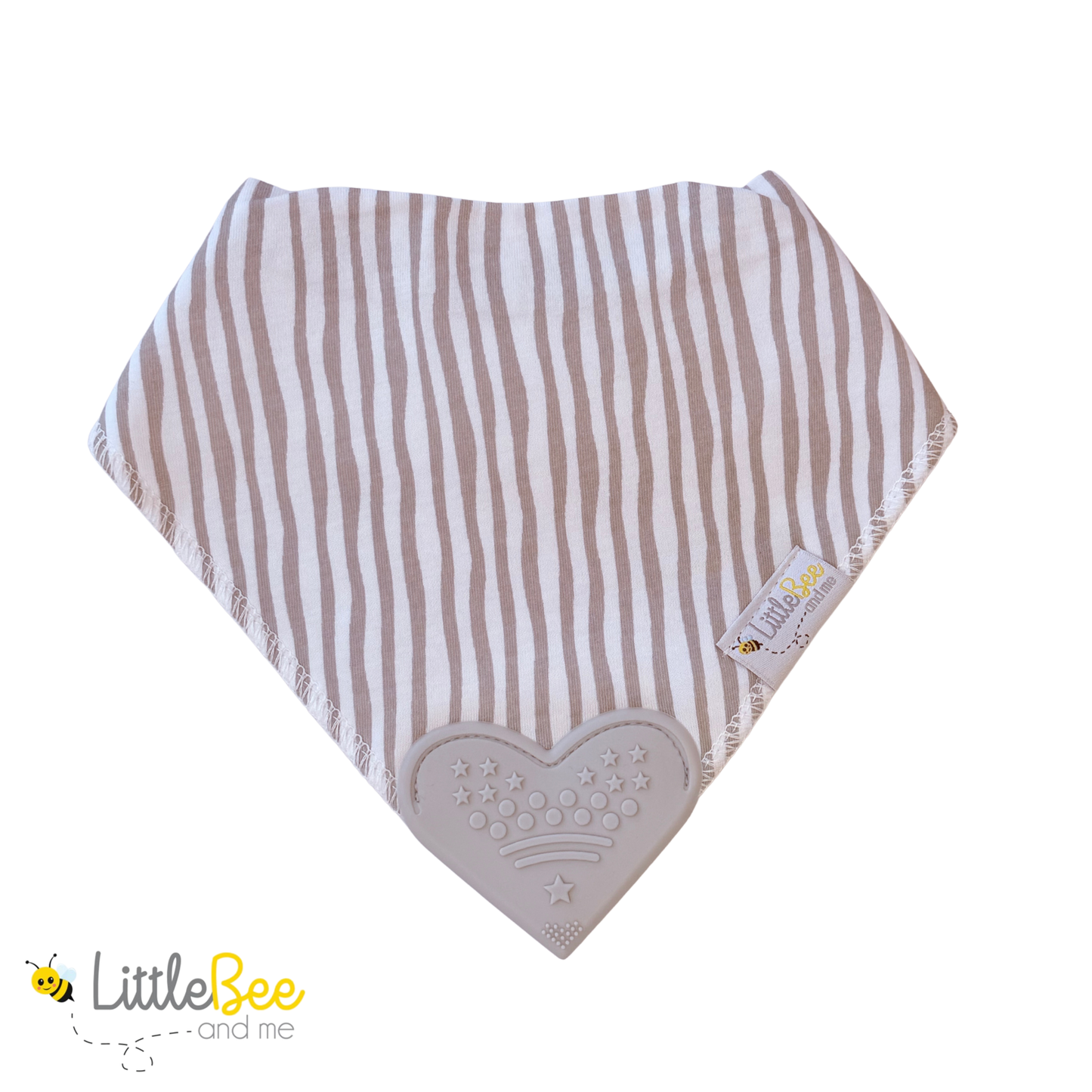 Buzz & Beam – Organic Bandana Teether Bibs (Set of 4)