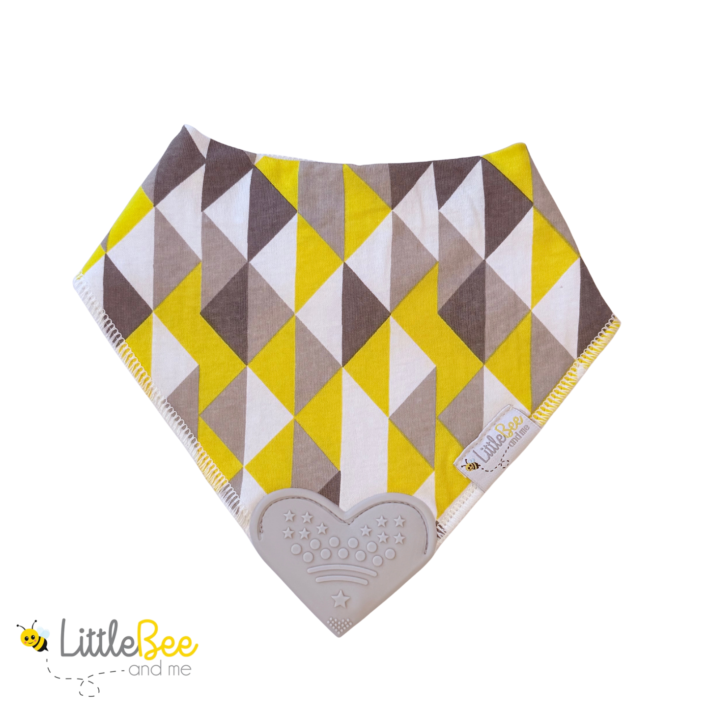 Buzz & Beam – Organic Bandana Teether Bibs (Set of 4)