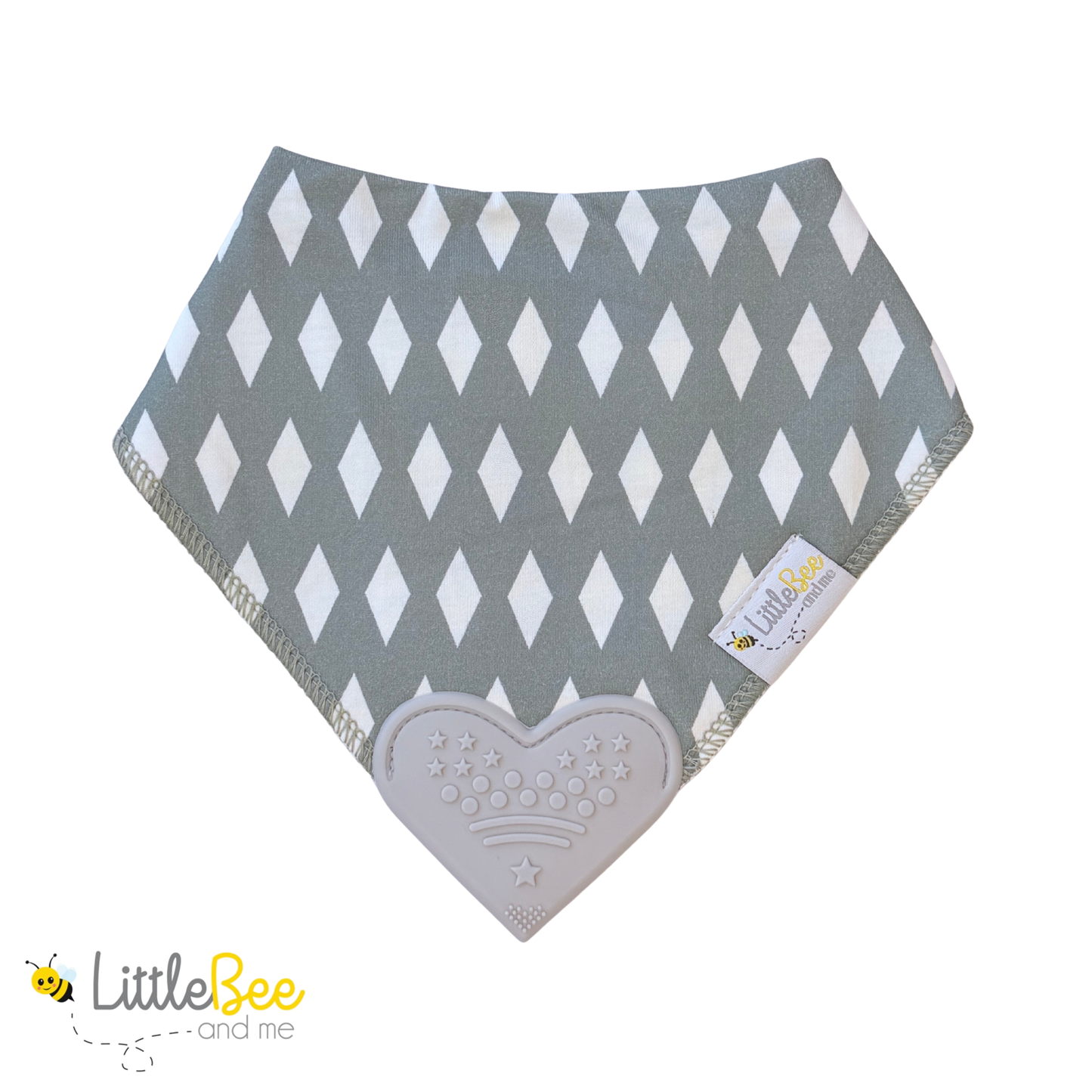 Buzz & Beam – Organic Bandana Teether Bibs (Set of 4)