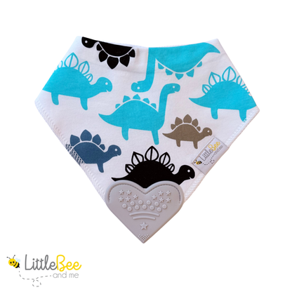 Roar & Explore – Organic Bandana Teether Bibs (Set of 4)