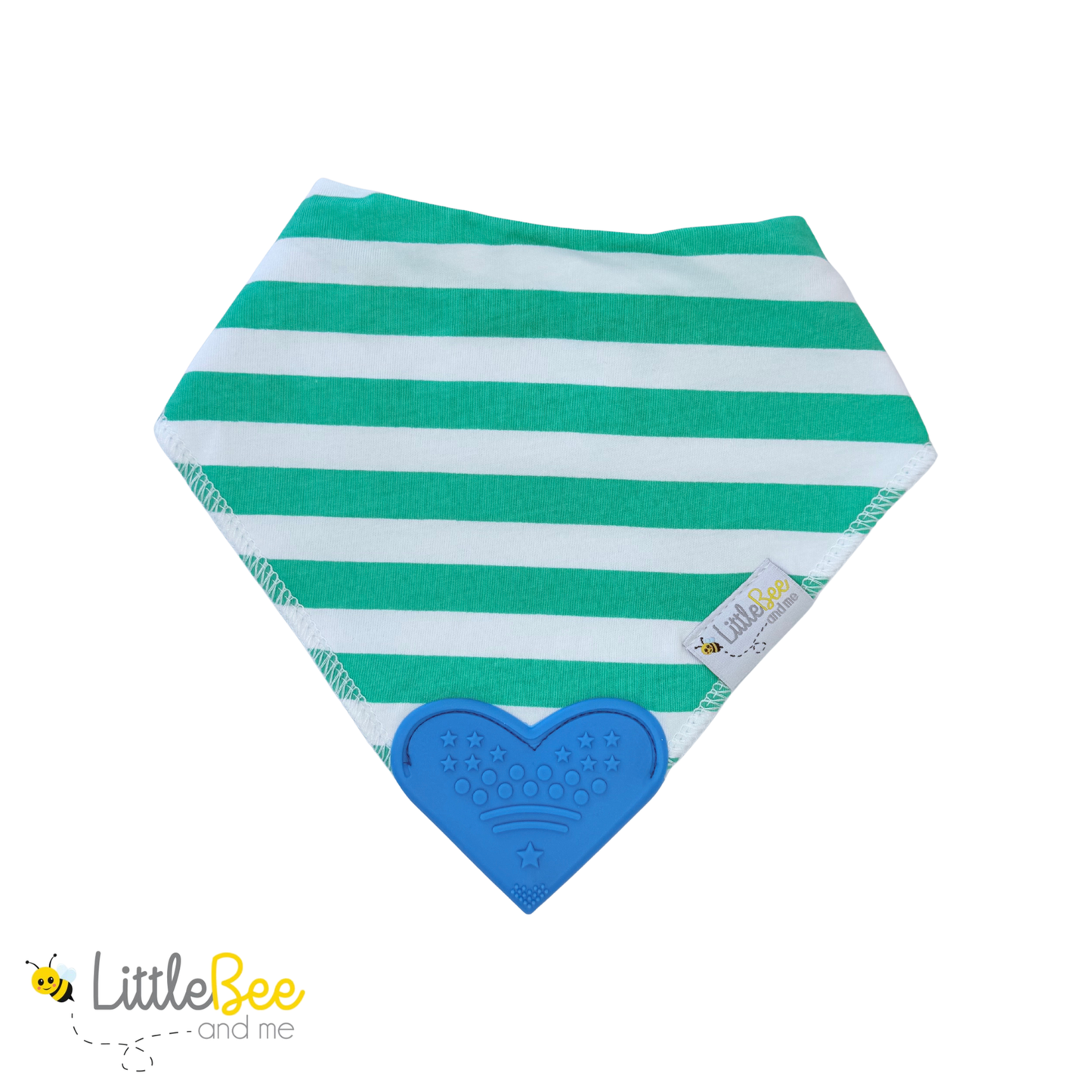 Bumble & Bounce – Organic Bandana Teether Bibs (Set of 4)