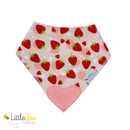 Berry Sweet– Organic Bandana Teether Bibs (Set of 4)