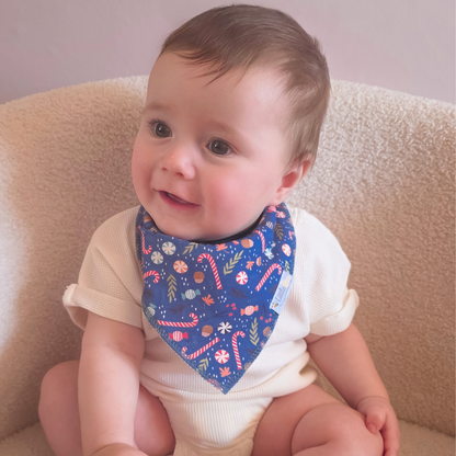 Merry Little Bee – Limited Edition Christmas Bandana Bibs (2-Pack)