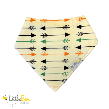 Zig & Zag Bandana Bibs - Set of Four - Little Bee & Me 