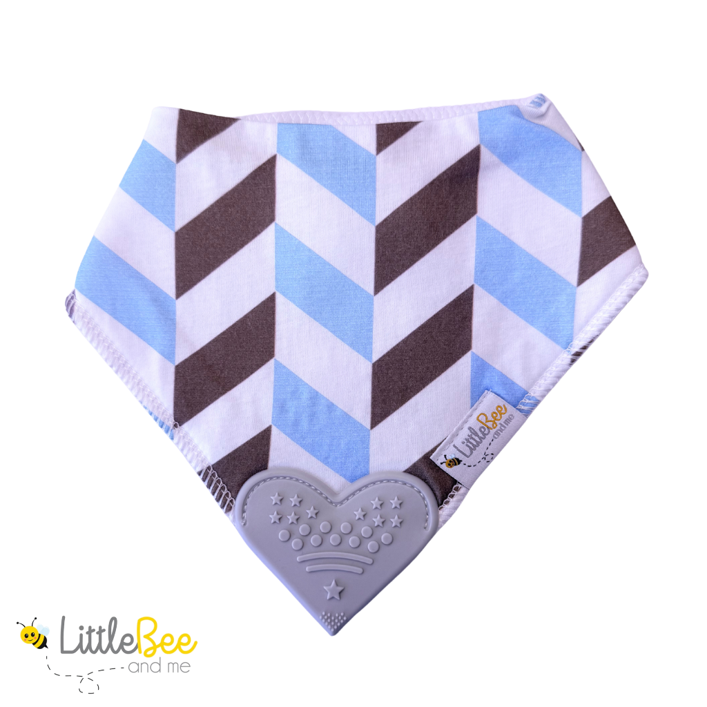Sail & Sky – Organic Bandana Teether Bibs (Set of 4)