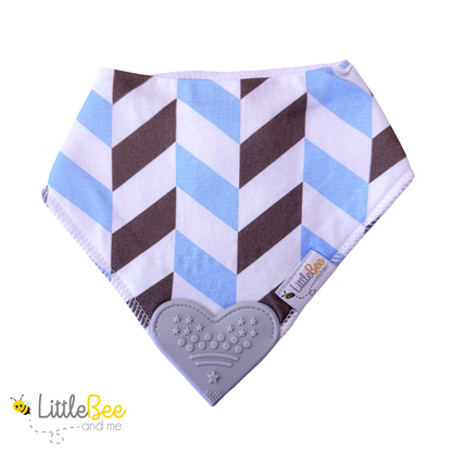 Sail & Sky – Organic Bandana Teether Bibs (Set of 4)
