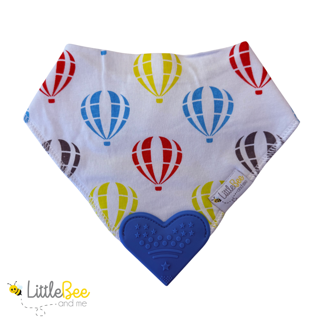 Sail & Sky – Organic Bandana Teether Bibs (Set of 4)