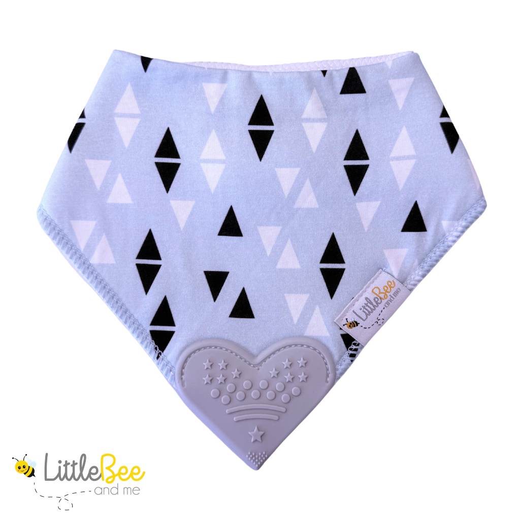 Sail & Sky – Organic Bandana Teether Bibs (Set of 4)