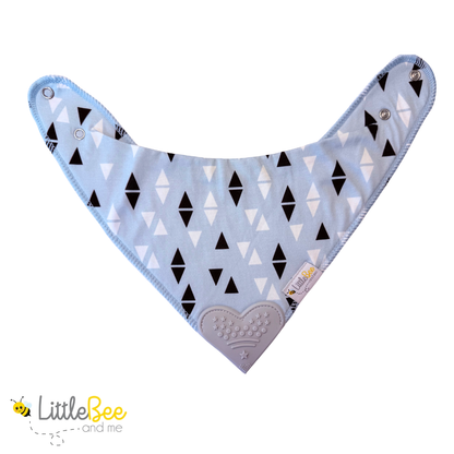 Sail & Sky – Organic Bandana Teether Bibs (Set of 4)