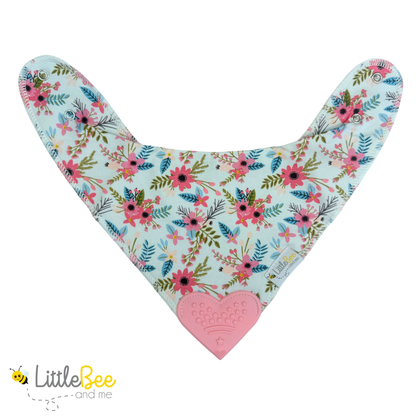 Bloom & Bee – Organic Bandana Teether Bibs (Set of 4)
