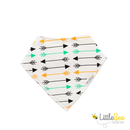 Zig & Zag Bandana Bibs - Set of Four - Little Bee & Me 