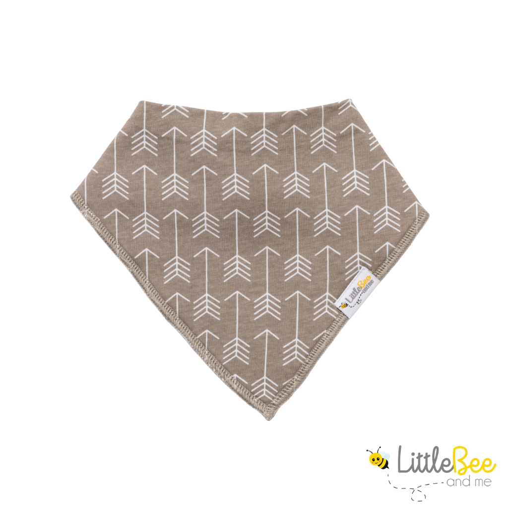Zig & Zag Bandana Bibs - Set of Four - Little Bee & Me 