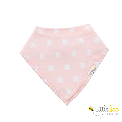 Dots & Blossoms Bandana Bibs - Set of Four - Little Bee & Me 