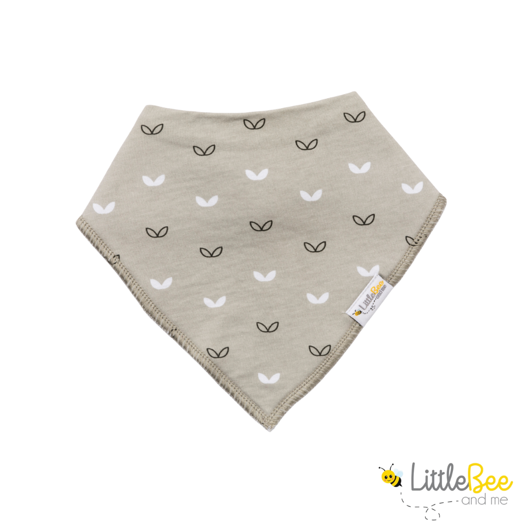 Dots & Blossoms Bandana Bibs - Set of Four - Little Bee & Me 