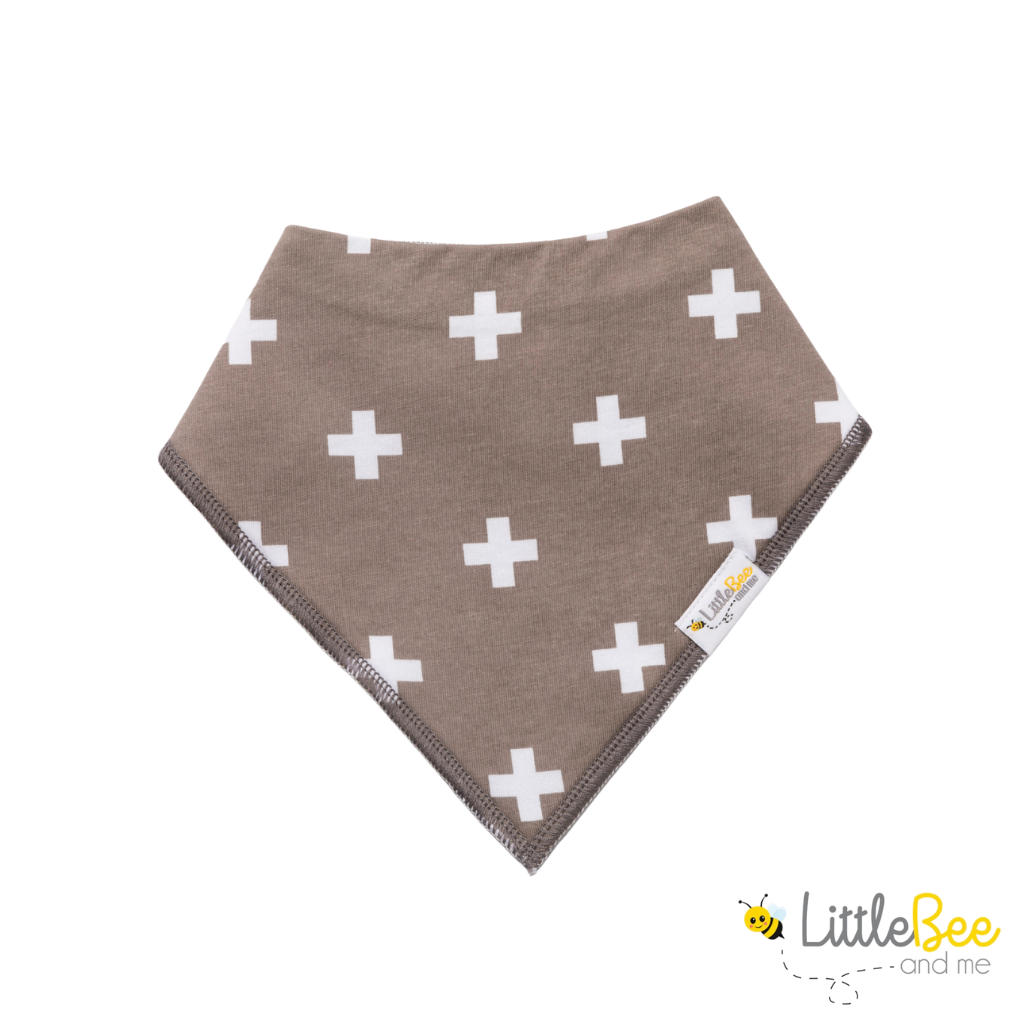 Shades of Monochrome Bandana Bibs - Set of Four - Little Bee & Me 