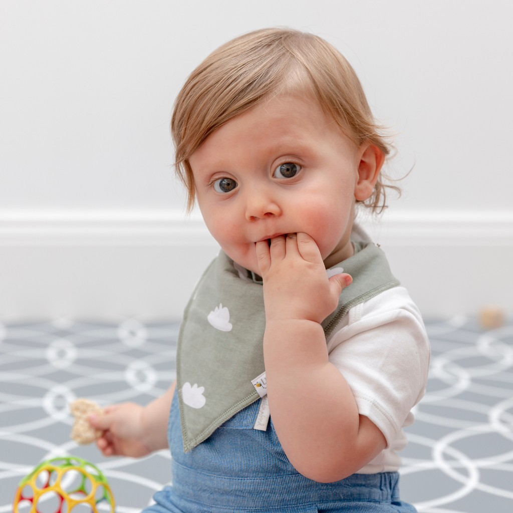 Shades of Monochrome Bandana Bibs - Set of Four - Little Bee & Me 